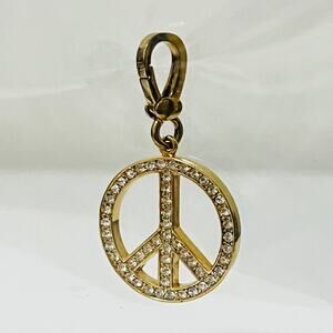 Vintage Juicy Couture Peace, Love and Couture Peace Sign Charm